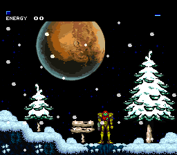 Super Metroid Snowglobe Screenshot 1